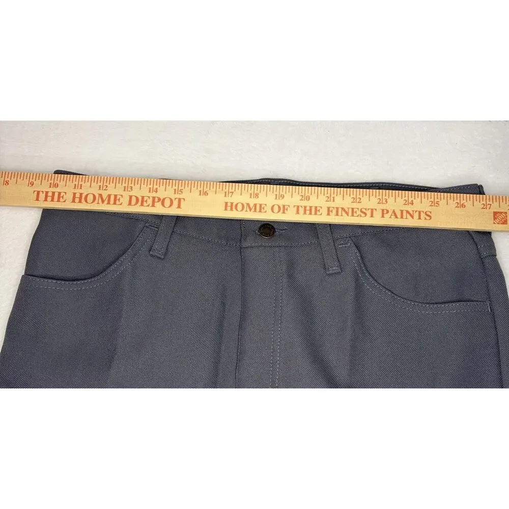 Wrangler Wrancher Boot Jeans Mens 36x31 Gray Dark Wash Regular Fit Western NWT